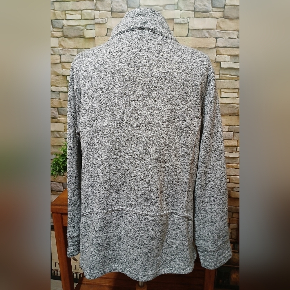 ARCHITECT Gray Fleece Ski & Snow Jacket 1X Outdoor Cozy - Picture 4 of 6